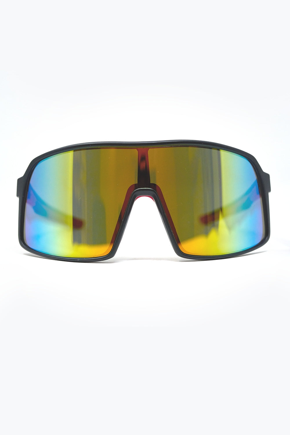 Óculos de sol desportivos polarizados em Multicolor