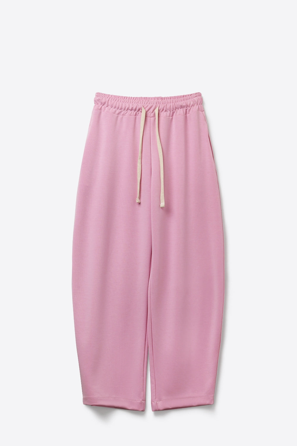 Calças jogger de Ajuste Relaxado com Cordão em rosa