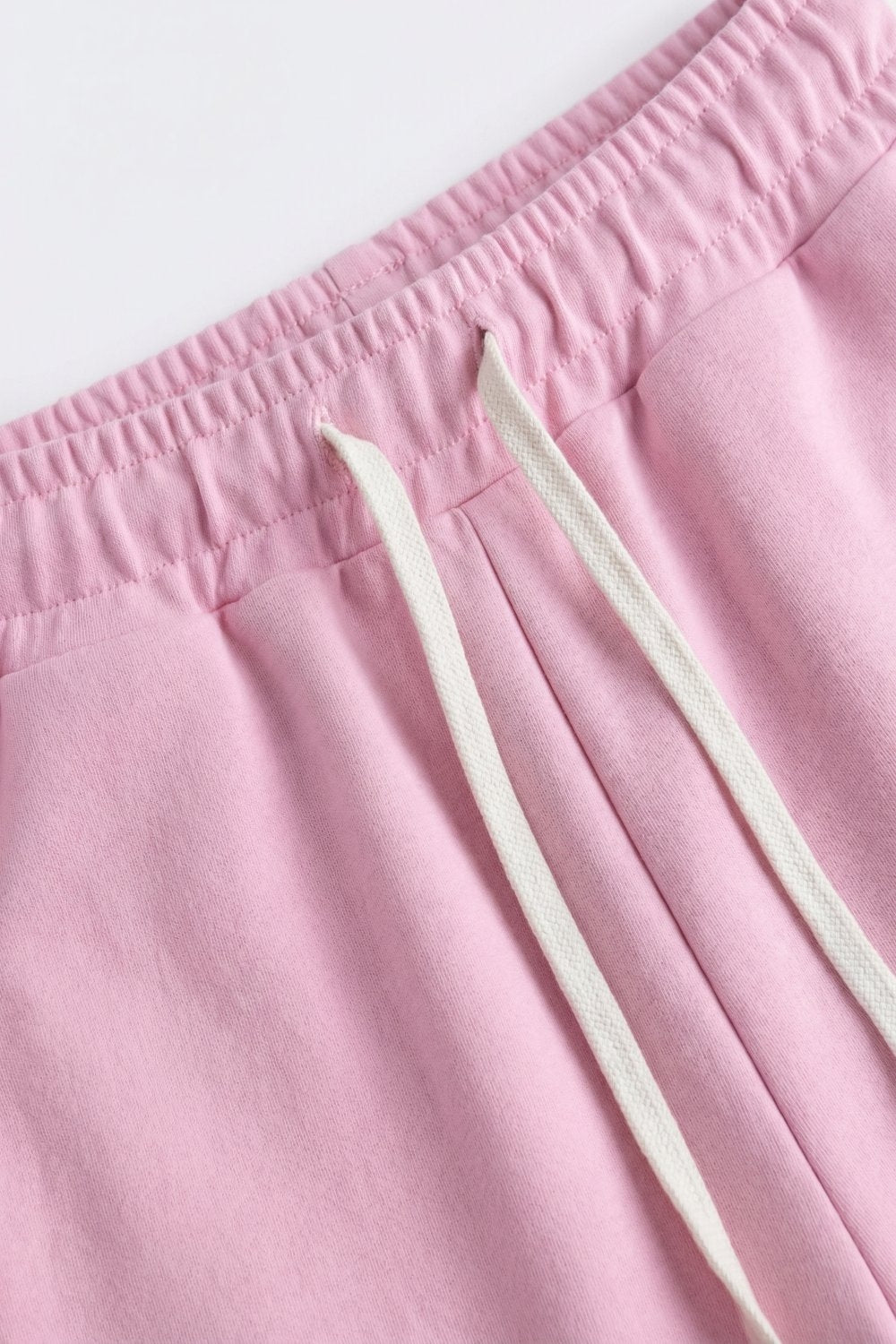 Calças jogger de Ajuste Relaxado com Cordão em rosa