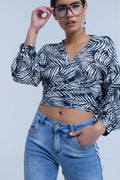Blusa de mergulho da marinha com folha de impressão