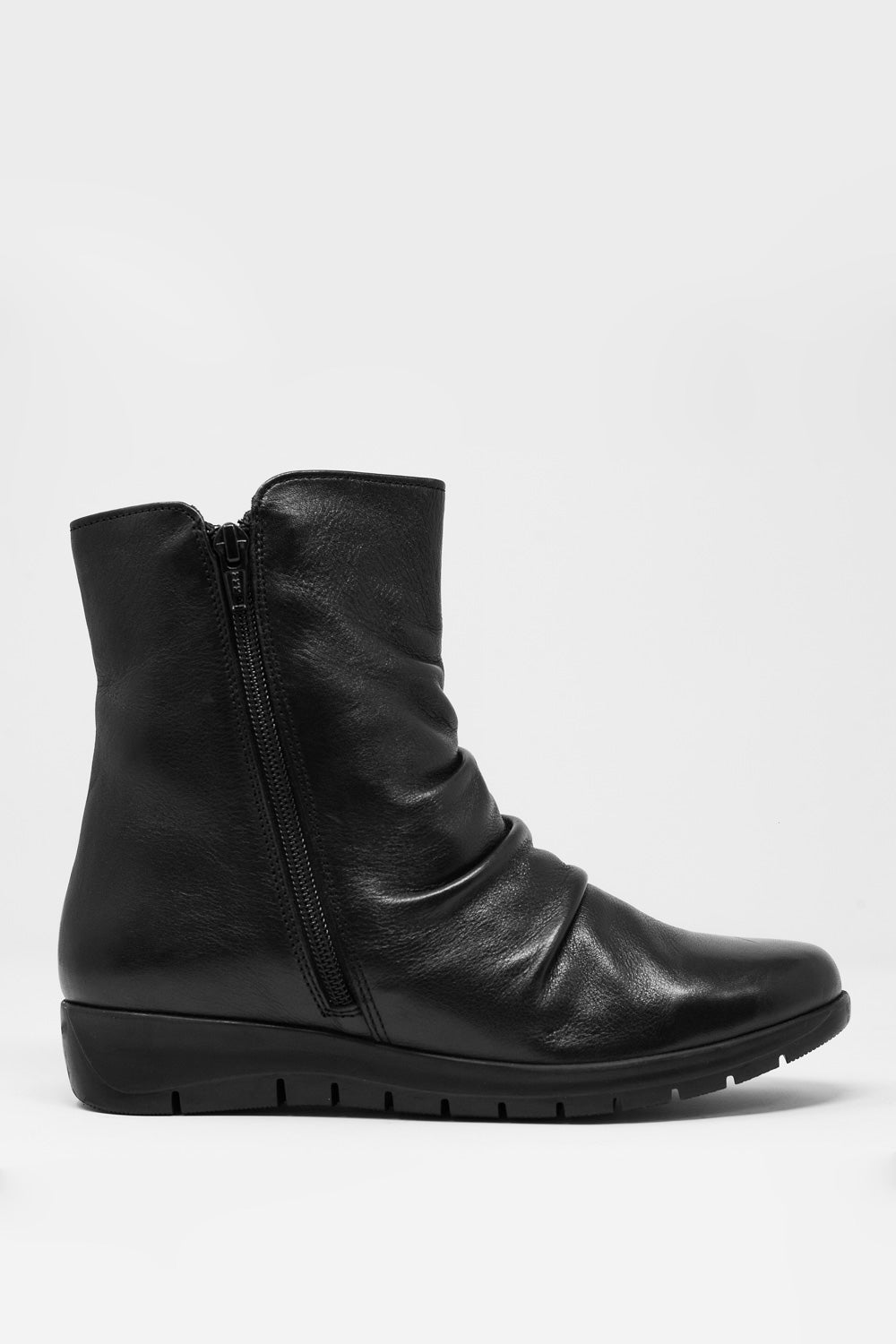 Botas baixas de couro
