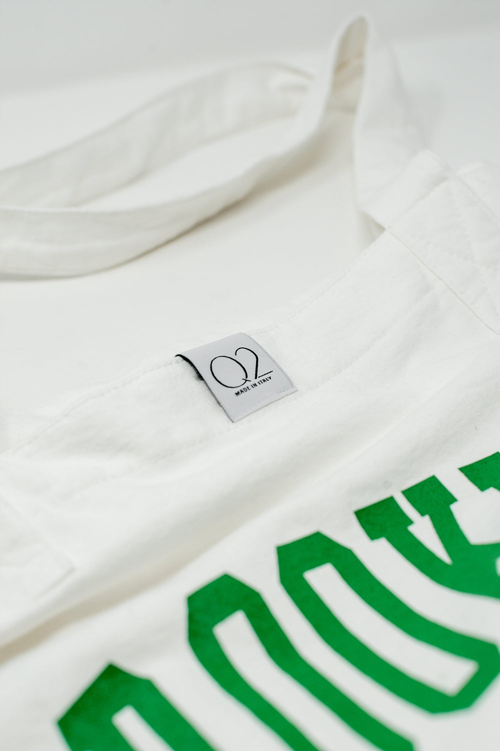 Tote de lona branco do Brooklyn district