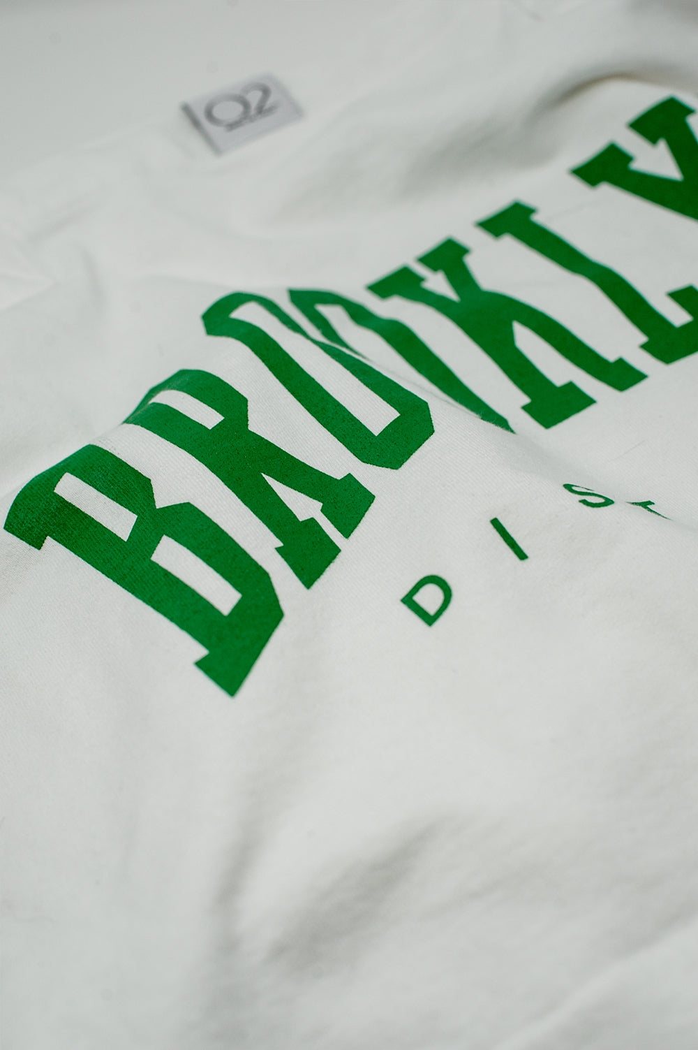 Tote de lona branco do Brooklyn district