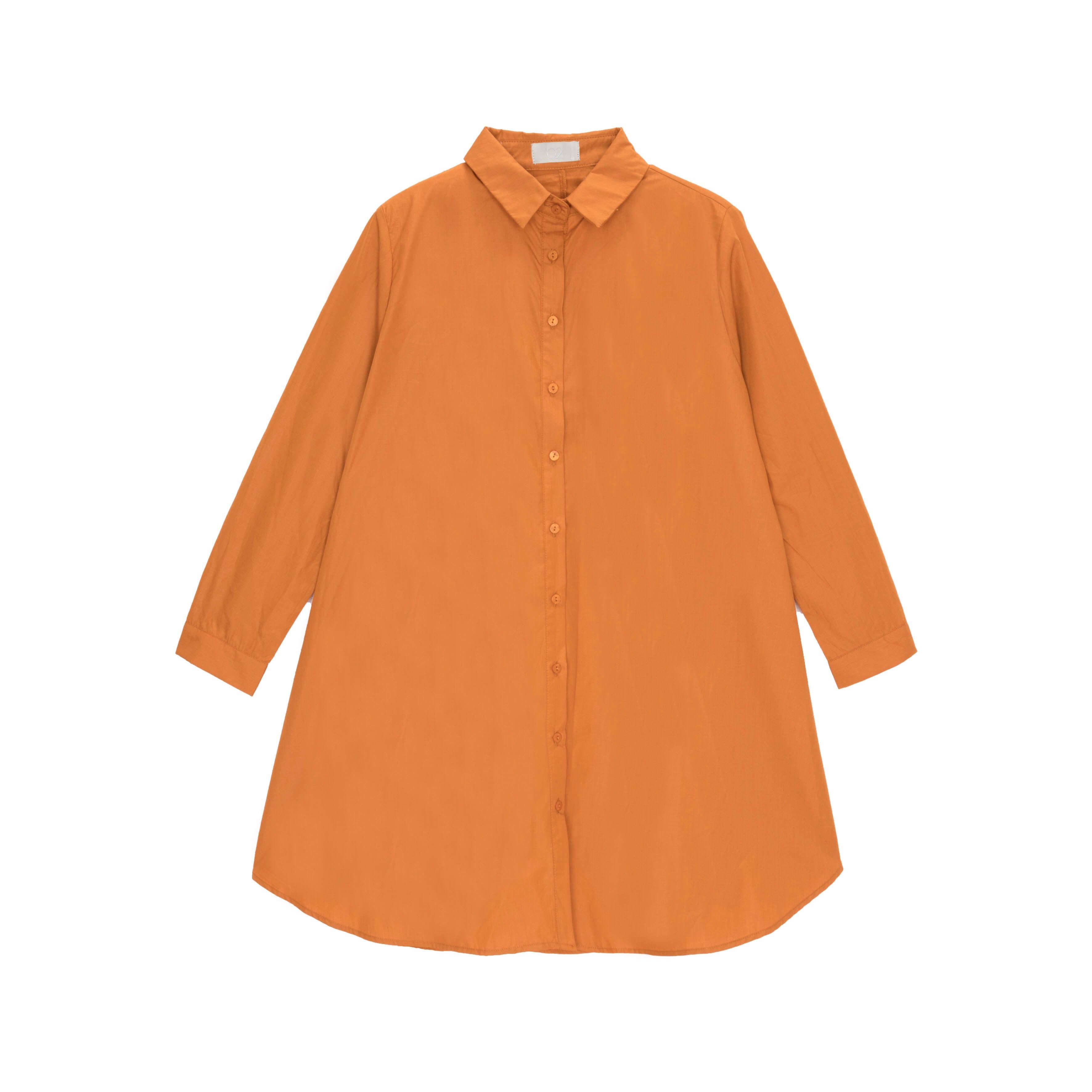 Camisa oversize em oxidação poplin