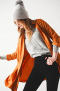 Camisa oversize em oxidação poplin