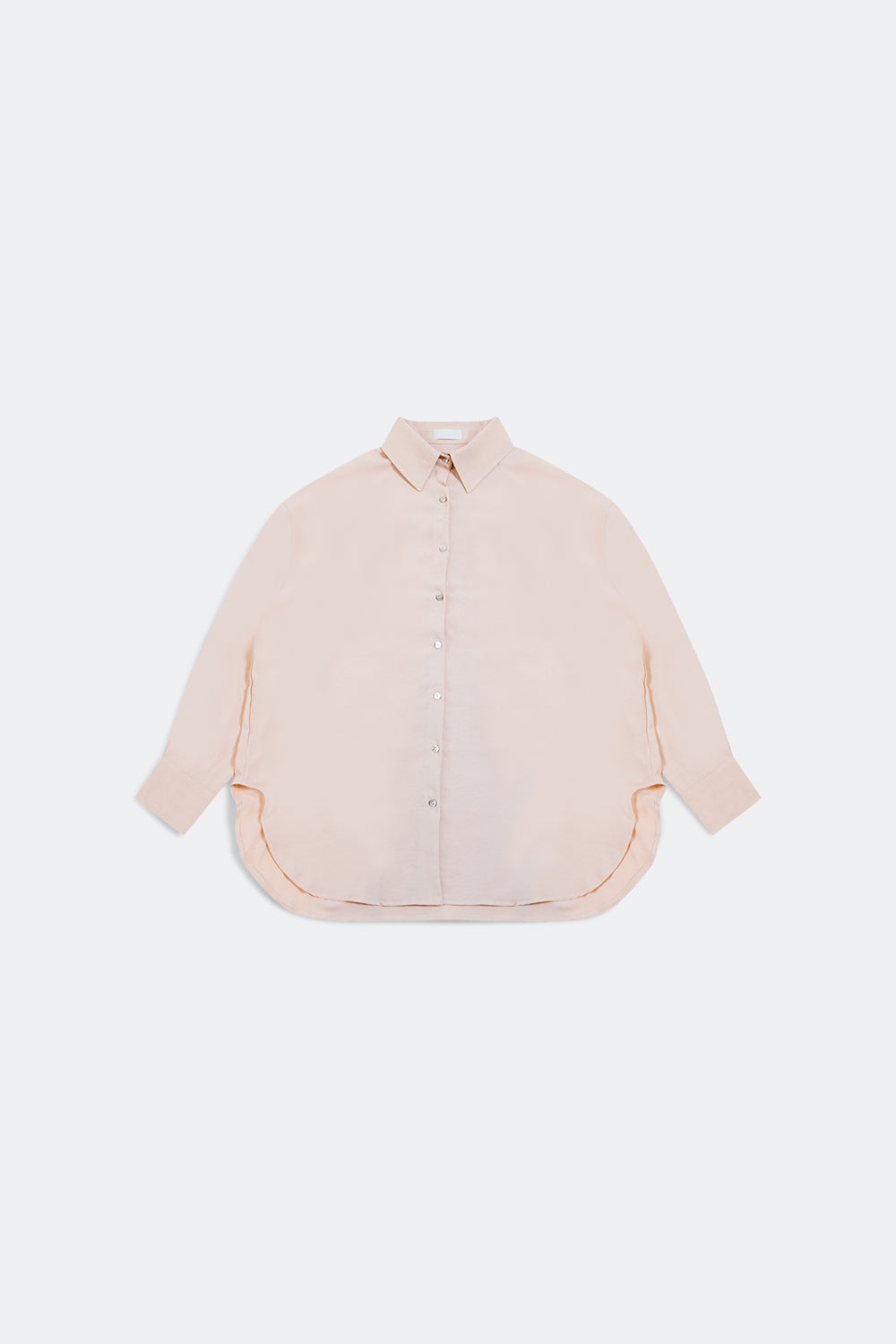 Camisa bege com detalhe de bolsillo