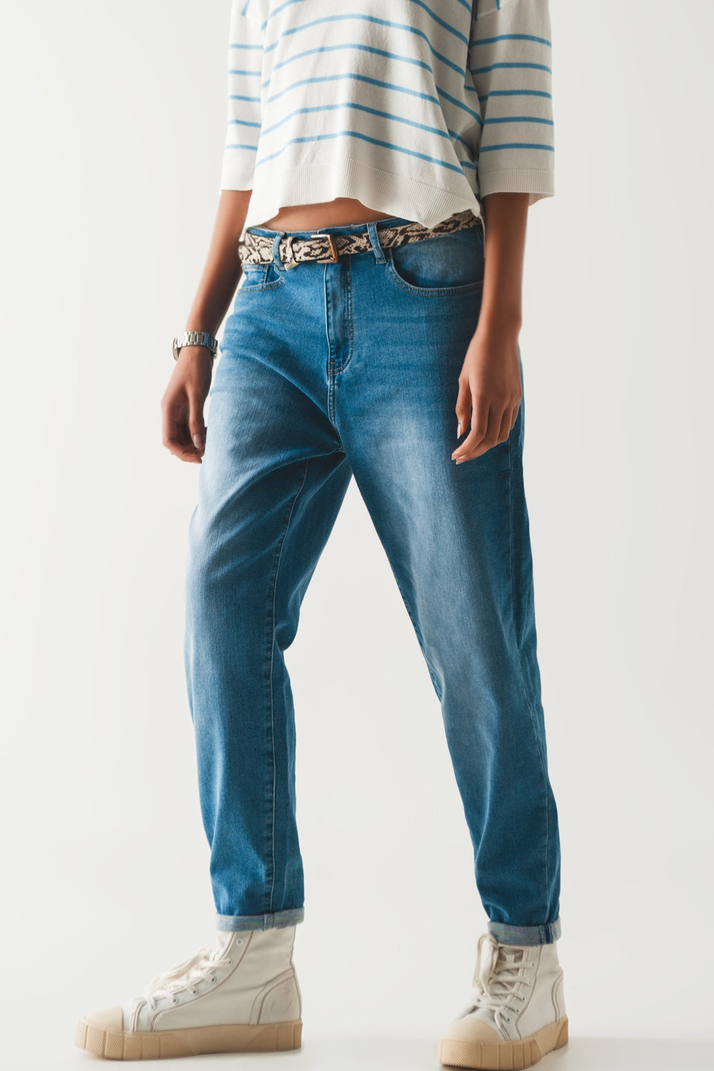 Calças de ganga estilo anos 90 boyfriend