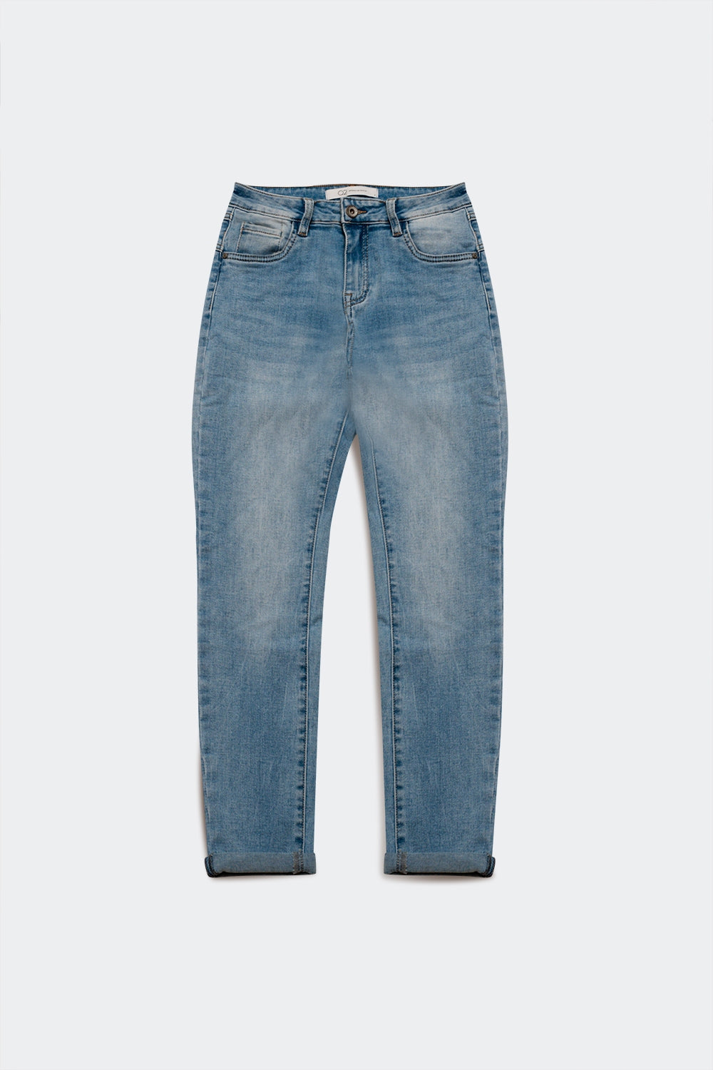 Calças de ganga skinny com elasticidade