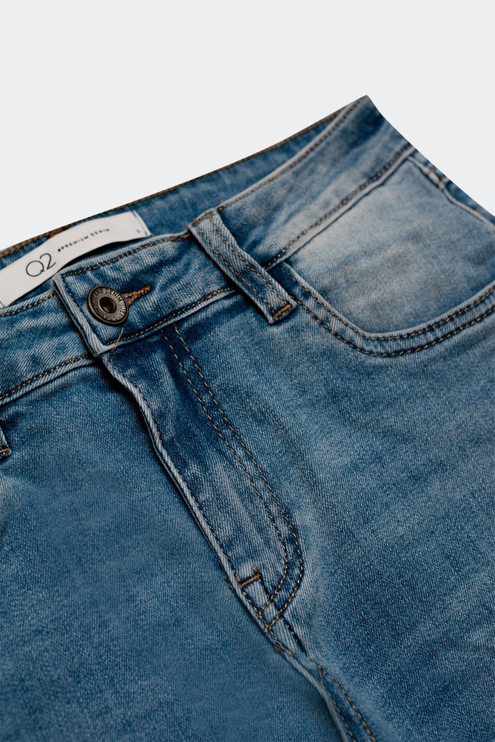 Calças de ganga skinny com elasticidade